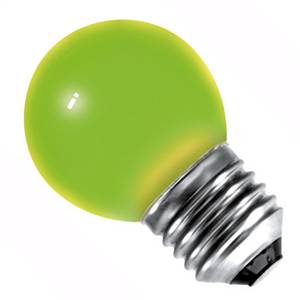 Golf Ball 15w E27/ES 240v Bell Lighting Green Light Bulb - 45mm - 01515 Coloured Bulbs Bell  - Easy Lighbulbs