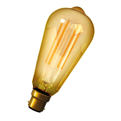 Bailey - 80100838737 - LED Fil ST64 B22d DIM 4W (30W) 320lm 821 Gold Light Bulbs Calex - The Lamp Company