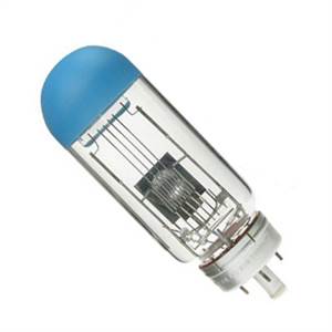 GE A1/206 750w 240v G17q Base Black or Blue Top Projector Bulb. Ansi Code CWA Projector Lamps GE Lighting  - Easy Lighbulbs