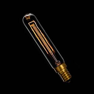 OBSOLETE READ TEXT - Tubular 40w E14/SES 240v Clear with Decorative Filament Light Bulb Long Life Antique Filament Bulbs Danlamp  - Easy Lighbulbs