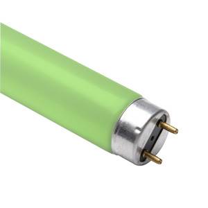 18w T8 Sylvania Green 600mm Fluorescent Tube - 0002562