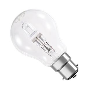 GLS 30w B22d/BC 240v Osram Energy Saving Clear Halogen Light Bulb - OBSOLETE READ TEXT Halogen Energy Savers Osram  - Easy Lighbulbs