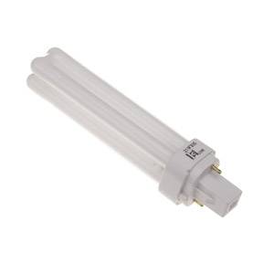 One box of 10 pieces PLC 13w 2 Pin Osram Extra Warmwhite/827 Compact Fluorescent Light Bulb - DD1382 Push In Compact Fluorescent Osram  - Easy Lighbulbs
