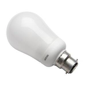 GLS 20w B22d/BC 240v Sylvania Energy Saving Ambiance Light Bulb - 76x170mm Energy Saving Bulbs Sylvania  - Easy Lighbulbs