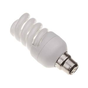 110/120v 13w B22d/BC Daylight Electronic Spiral Energy Saving Light Bulb.