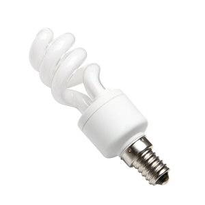 PLSP 5w 240v E14/SES Bell Extra Warmwhite/827 Electronic Spiral Energy Saving Light Bulb - 04995 Energy Saving Bulbs Bell  - Easy Lighbulbs