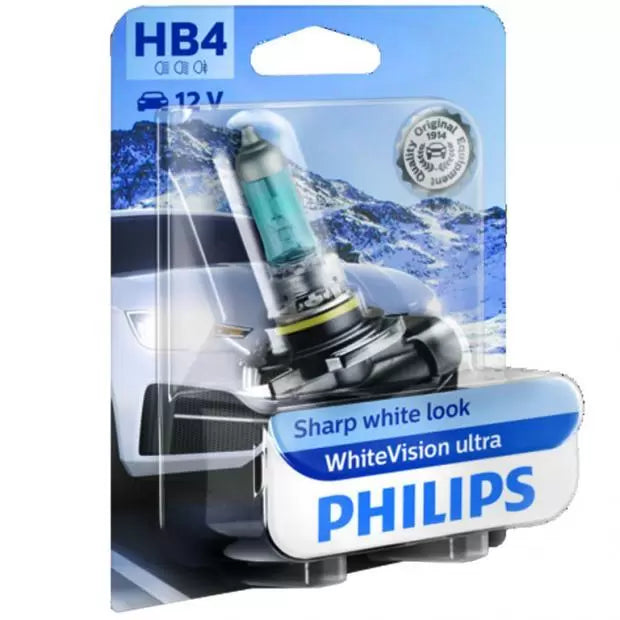 Philips 9006WVUB1 P22d 55W Up to 4200K HB4 (9006) Halogen Bulbs