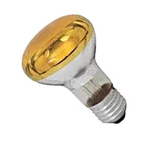 Spot Bulb Yellow 240v 40w E27/ES R64 Crompton Lighting Coloured Bulbs Crompton  - Easy Lighbulbs