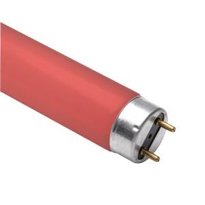 18w T8 Osram Red 600mm Fluorescent Tube - L1860