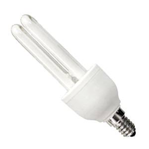 PLCE 20w 240v E14/SES Casell Lighting Compact Fluorescent Fly Killer Light Bulb - CZPEPUV20-E14 UV Lamps Casell  - Easy Lighbulbs