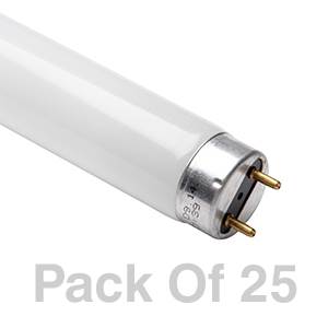 One box of 25 pieces 70w T8 Philips White/835 1800mm Fluorescent Tube - 3500 Kelvin - 70835 Fluorescent Tubes Philips  - Easy Lighbulbs