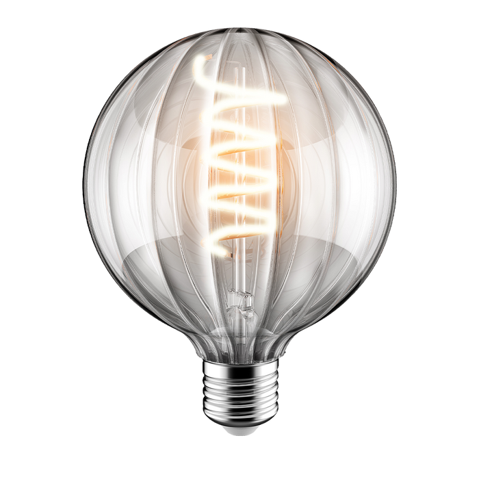 Crompton 21846 LED Decorative In Solis Globe G95 Clear 3.5W 1800K ES-E27