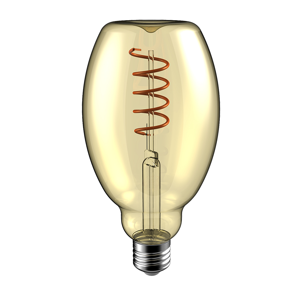 Crompton 22034 LED Decorative Aureum Tumbler G90 Golden 4W 1800K ES-E2 ...