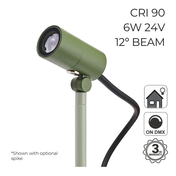 Zico Landscape Accent Spotlight 6W 24V IP66 12°