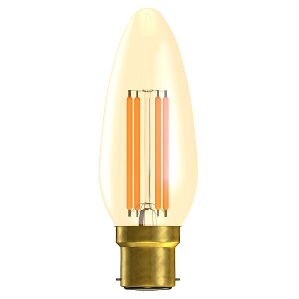 Filament LED 3.3w B22d Vintage Amber 2000K Dimmable - BELL - 60811