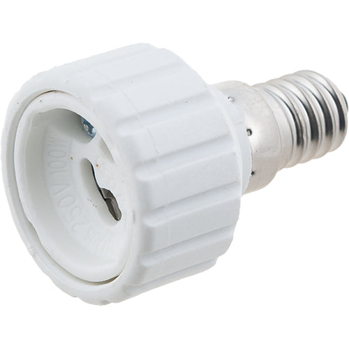 Schiefer Lamp adaptor socket E14 to socket GU10 K Non-Dimmable - 609900088
