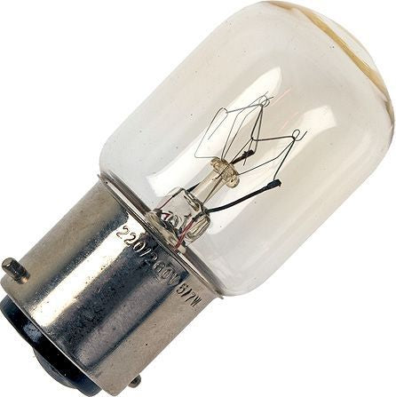 Schiefer Ba22d T27x60mm 220V 25W CC-5A RC 1000h Clear 2500K Dimmable - 222783900