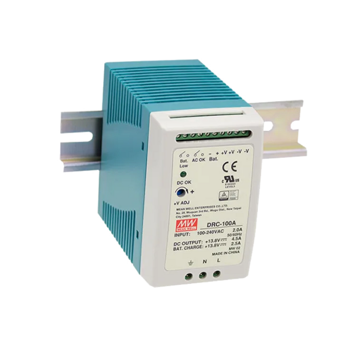 Mean Well DRC-100B 96.8W 90-264VAC Single 28V Output Charger
