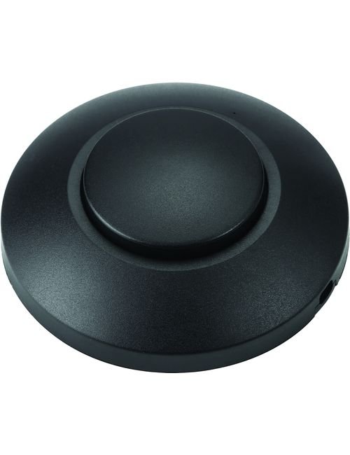 SPL Push Foot Dimmer Trailing Edge LED 0-100W Black K Non-Dimmable - 960000206-1