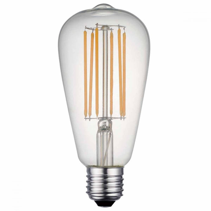 NAVL8ES-84D 240V 8W E27 4000K Filament LED ST64x140mm Dimmable