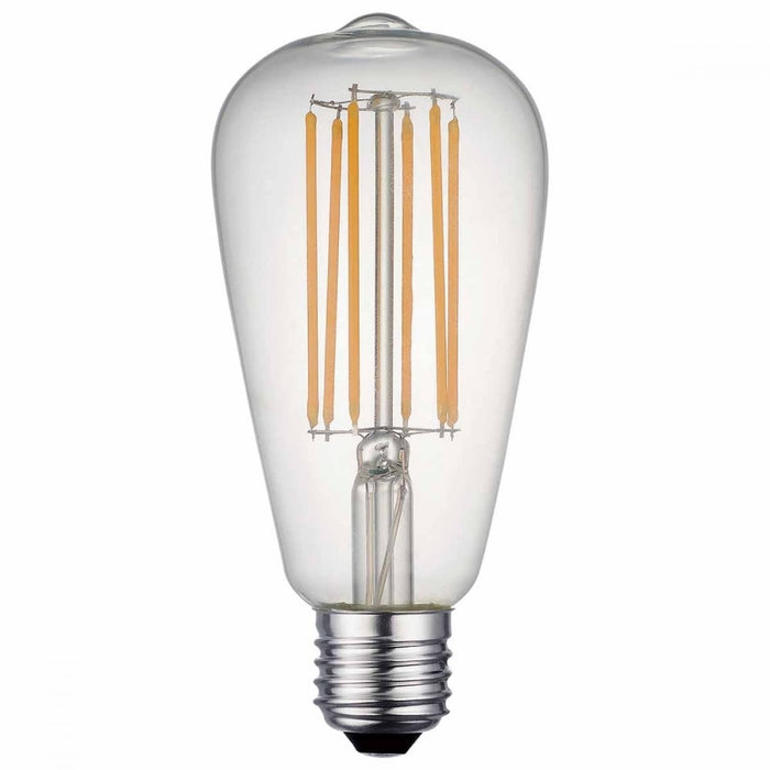 Casell Filament LED ST64 Edison" 240v 8w E27 810lm 2800°k Dimmable - 0635635589226"