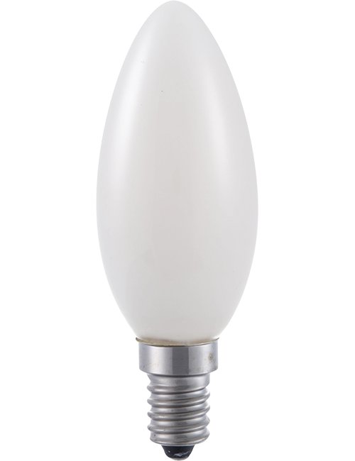 SPL LED E14 Filament Candle C35x97mm 230V 250Lm 3W 2500K 925 360° AC Opal Dimmable 2500K Dimmable - LX023840308