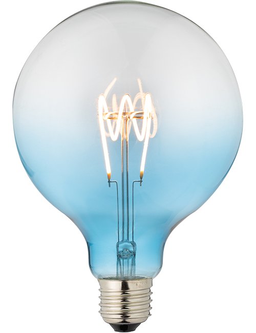 SPL LED E27 Filament FleX TR Globe G125x180mm 230V 140Lm 4W 360° AC Blue Dimmable 2200K Dimmable - LF023925006
