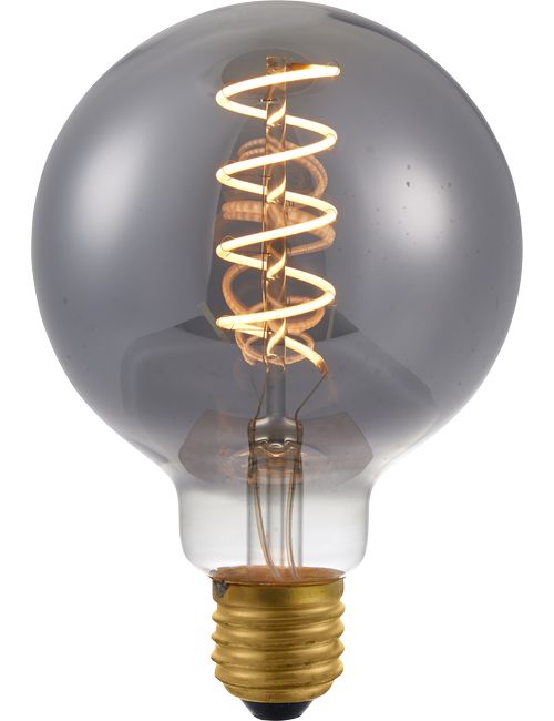 SPL LED E27 Filament FleX AX Globe G95x135mm 230V 100Lm 45W 2200K 922 360° AC Smoke Dimmable 2200K Dimmable - LF023980303