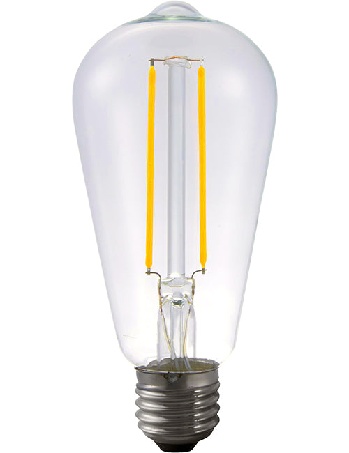SPL LED E27 Filament Rustika ST64x143mm 230V 190Lm 25W 2200K 922 360° AC Clear Dimmable 2200K Dimmable - LF023860209