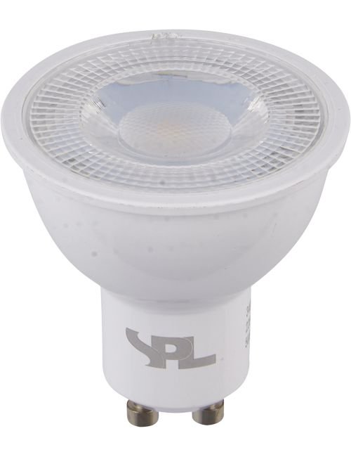 SPL LED GU10 MR16 50x54mm 100-250V 460Lm 75W 3000K 830 36° AC White Non-Dimmable 3000K Non-Dimmable - L642750830