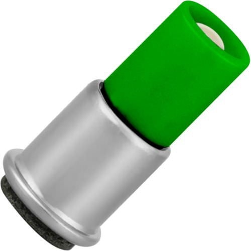 Schiefer T1 3/4 Midget Flanged 6x16mm Starled 12V 10mA AC/DC Clear Gre ...