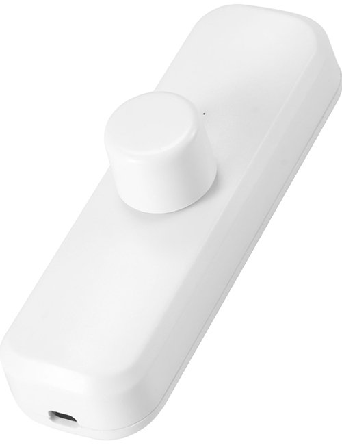 SPL Cord Dimmer Trailing Edge LED 0-25W white rotary button K Non-Dimmable - 960000202-1