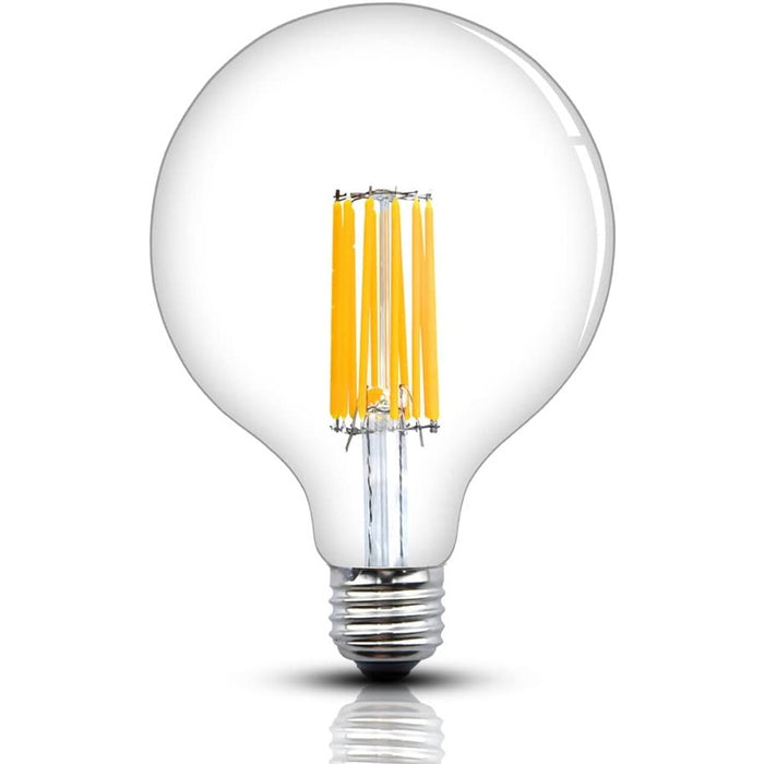 Casell Filament LED G125 Globe 240v 8w E27 850lm 2800°k Dimmable - 0635635589165