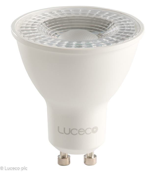 LUCECO LGW5W37P Pack of 3 LED Premium GU10 5W Non Dim Warm White