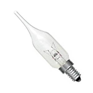 Candle 15w E10/MES 240v Bell Lighting Clear Pointed GS1 Light Bulb - 22mm - 01380