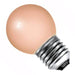 Golf Ball 15w E27/ES 240v Crompton Pink Light Bulb - 45mm Coloured Bulbs Crompton  - Easy Lighbulbs