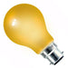GLS 25w B22d/BC 240v Crompton Amber Light Bulb Coloured Bulbs Crompton  - Easy Lighbulbs