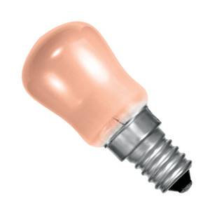 Small Sign Pink (Pygmy) 240v 15W E14 - Bell code 02623 Coloured Bulbs Bell  - Easy Lighbulbs