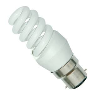 PLSP 9w 240v B22d/BC Bell Extra Warmwhite/827 T2 Electronic Spiral Energy Saving Light Bulb - 04909 Energy Saving Bulbs Bell  - Easy Lighbulbs
