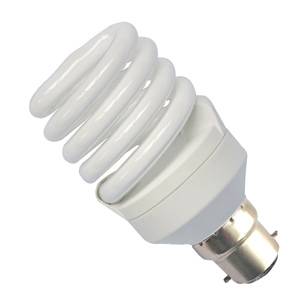 PLSP 23w 240v B22d/BC Bell Extra Warmwhite/827 Electronic Spiral Energy Saving Light Bulb - 04925 Energy Saving Bulbs Bell  - Easy Lighbulbs