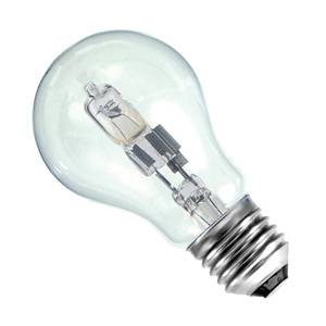 GLS 46w E27/ES 240v Osram Clear Energy Saving Halogen Light Bulb Halogen Energy Savers Osram  - Easy Lighbulbs