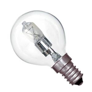 Golf Ball 42w E14/SES 240v Bell Lighting Clear Energy Saving Halogen Light Bulb - 05228 Halogen Energy Savers Bell  - Easy Lighbulbs