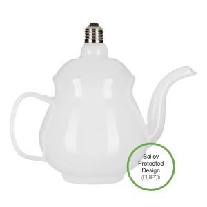 LED Teapot Earl Milky E27 4W 2200K - 142442 LED Lighting Easy Light Bulbs  - Easy Lighbulbs