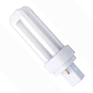 PLC 10w 2 Pin Bell Lighting White/835 Compact Fluorescent Light Bulb - 04230 Push In Compact Fluorescent Bell  - Easy Lighbulbs