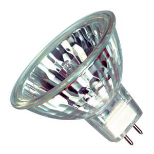 Halogen Spot 20w 12v GU4 Osram 35mm 10° Dichroic Covered Glass Light Bulb Halogen Lighting Osram  - Easy Lighbulbs