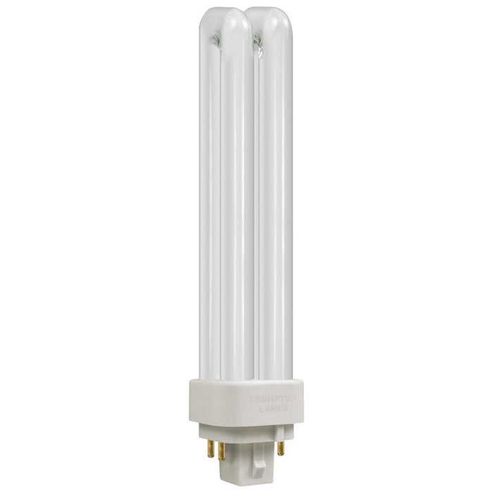 Crompton CLDE18SCW - CFL Double Turn DE Type  Dimmable  18W  4000K  G24q-2 4-Pin