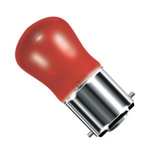 Pygmy 15w 240v B22d/BC Crompton Red Light Bulb Pygmy Coloured Bulbs Crompton  - Easy Lighbulbs