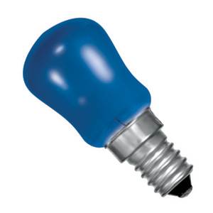 Pygmy 15w 240v E14/SES Crompton Blue Light Bulb Coloured Bulbs Crompton  - Easy Lighbulbs