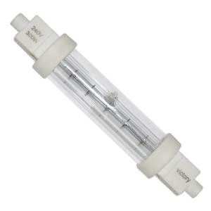 Infrared 200w 240v R7s Food Warmer Catering Heat Light Bulb With Outer Quartz Jacket - 220mm Infra Red Bulbs Victory  - Easy Lighbulbs