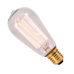 Squirrel Cage Antique Bulb 240v 40w E27/ES Clear. An early 1900's Light Bulb Antique Filament Bulbs Calex  - Easy Lighbulbs